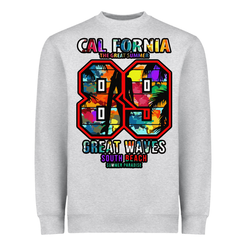 California 89 Heavyweight Sweatshirt by Bettercallsaul | Teevron
