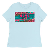 Pink Roses Mama Of Girls License Plate Ladies Tee | Teevron
