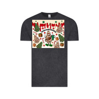 Vintage Black Boojee Christmas cake Vintage Tee - MaliasSmallBusiness