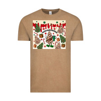 Vintage Coffee Boojee Christmas cake Vintage Tee - MaliasSmallBusiness