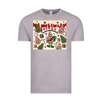 Vintage Zinc Boojee Christmas cake Vintage Tee - MaliasSmallBusiness