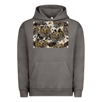 Pigment Tornado Longhorn Pattern Urban Hoodie - CowhideDigitalArt