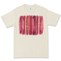 Bone valentines day leopard glitter brushstroke Premium Tee - Jasminsmagicworld