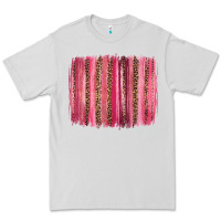 Dove Grey valentines day leopard glitter brushstroke Premium Tee - Jasminsmagicworld