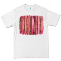 White valentines day leopard glitter brushstroke Premium Tee - Jasminsmagicworld