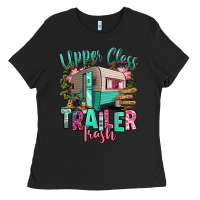 Black upper class trailer trash Ladies Tee - RanaPortraitStore