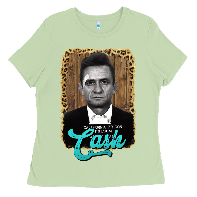 Johnny Cash Ladies Tee by AdoDesignShop | Teevron