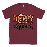 Burgundy merry christmas Classic Tee - MaliasSmallBusiness