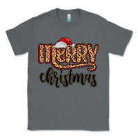 Charcoal Heather merry christmas Classic Tee - MaliasSmallBusiness