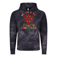 Cloud Black believe in the magic of christmas Vintage Hoodie - MaliasSmallBusiness