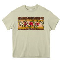Mossy western  leopardfloral licanse plate Heavy Core Tee - Artiststas