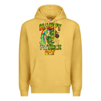 Antique Gold Happy St. Patrex Day Premium Hoodie - CowGirlArtShop