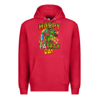 Cardinal Happy St. Patrex Day Premium Hoodie - CowGirlArtShop