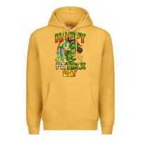 Mustard Happy St. Patrex Day Premium Hoodie - CowGirlArtShop