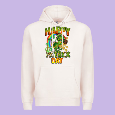 Happy St. Patrex Day Premium Hoodie Designed By Cowgirlartshop