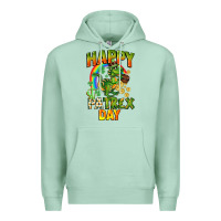 Seafoam Happy St. Patrex Day Premium Hoodie - CowGirlArtShop