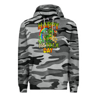 Slate Camo Happy St. Patrex Day Premium Hoodie - CowGirlArtShop
