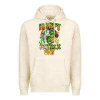 Tofu Happy St. Patrex Day Premium Hoodie - CowGirlArtShop