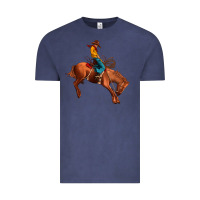 Vintage Denim cowboy rodeo Vintage Tee - JahusDesignShop