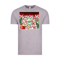 Vintage Zinc christmas hot chocolate Vintage Tee - MaliasSmallBusiness