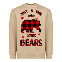 Mushroom Just A Girl Who Loves Bears Heavyweight Sweatshirt - Bettercallsaul