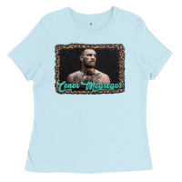 Baby Blue sport conor mcgregor Ladies Tee - AdoDesignShop