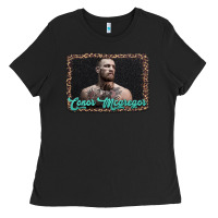 Black sport conor mcgregor Ladies Tee - AdoDesignShop