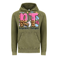 Vintage Olive respiratory therapist Vintage Hoodie - MaliasSmallBusiness