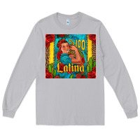 Moon Dust hundred percent latina strong woman Long Sleeve Tee - Jasminsmagicworld