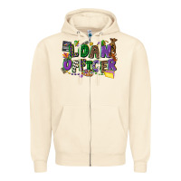 Sandshell loan officer mardi gras cowgirl Zipper Hoodie - CowGirlArtShop