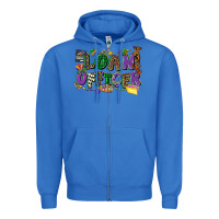 True Royal loan officer mardi gras cowgirl Zipper Hoodie - CowGirlArtShop