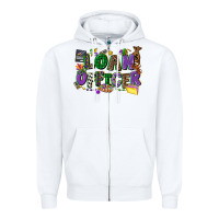 Loan Officer Mardi Gras Cowgirl Zipper Hoodie | Teevron