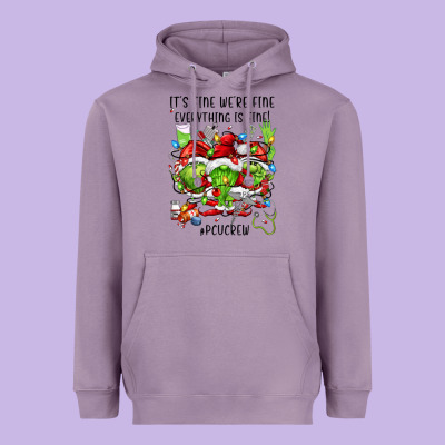 A Progressive Care Unit Nurse Or Pcu Nurse Heavyweight Hoodie Designed By Fadigitalartstudio