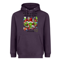 Plum a progressive care unit nurse or pcu nurse Heavyweight Hoodie - FaDigitalArtStudio