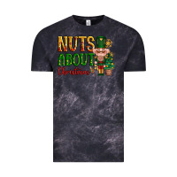Cloud Black Nuts about Christmas Nutcracker Vintage Tee - NancyCooperArtShop