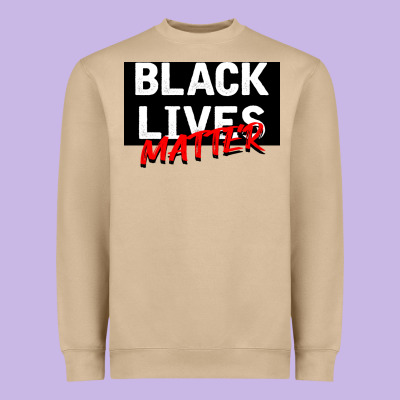 Black Lives Matter Heavyweight Sweatshirt Designed By Bettercallsaul