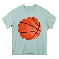 Basketball Patch Heavy Core Tee | Teevron