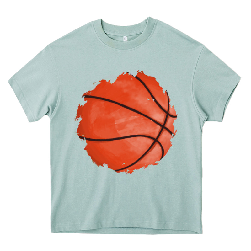 Basketball Patch Heavy Core Tee by AdoDesignShop | Teevron