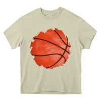 Mossy basketball patch Heavy Core Tee - AdoDesignShop