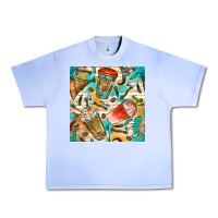 Western Indian Coffee Cups With Aztec Seamless Pattern Bbs Urban Heavy Tee | Teevron