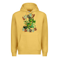 Antique Gold Lucky Saurus Premium Hoodie - CowGirlArtShop