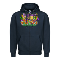 Navy king cake calories dont count Zipper Hoodie - CowGirlArtShop