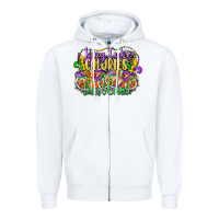 White king cake calories dont count Zipper Hoodie - CowGirlArtShop