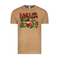 Vintage Camel Mama Elf with Gift Christmas Vintage Tee - NancyCooperArtShop