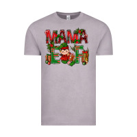 Vintage Zinc Mama Elf with Gift Christmas Vintage Tee - NancyCooperArtShop