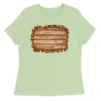 Matcha wood leopard and shimmer background 3200x2400 Ladies Tee - AdoDesignShop