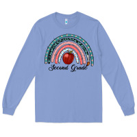 Colony Blue second grade rainbow Long Sleeve Tee - RanaPortraitStore