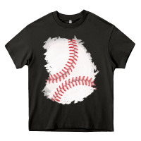 Asphalt baseball patch Heavy Core Tee - AdoDesignShop