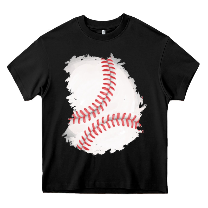 Baseball Patch Heavy Core Tee by AdoDesignShop | Teevron