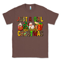 Just A Girl Who Loves Christmas Classic Tee | Teevron